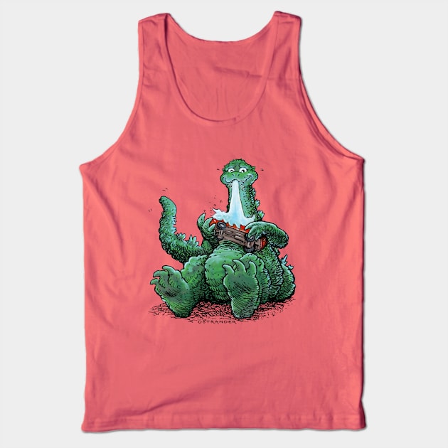 Godzilla Baby Tank Top by Ostrander